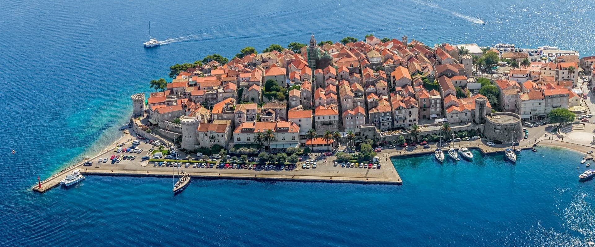 Croisières sur petits bateaux à Korčula