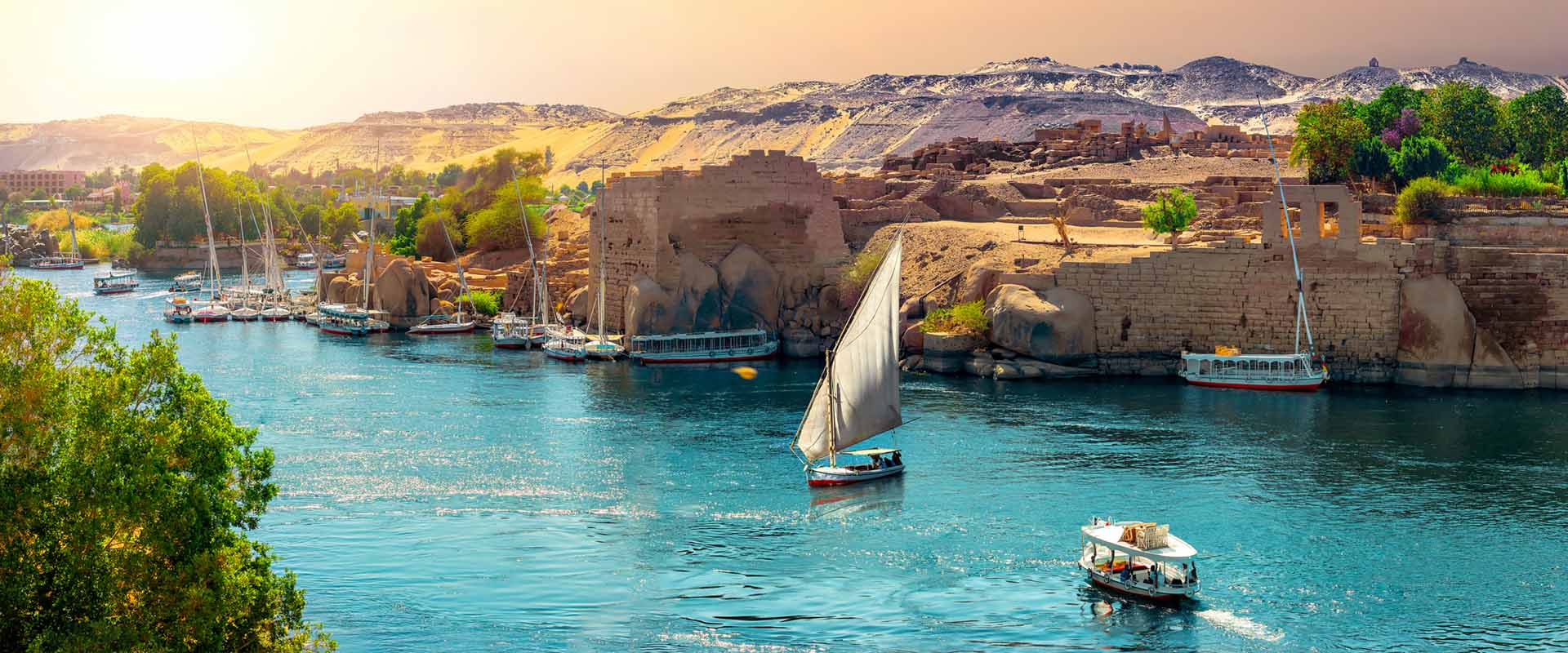 Nil Fluss Kreuzfahrten mit kleinen Schiffen