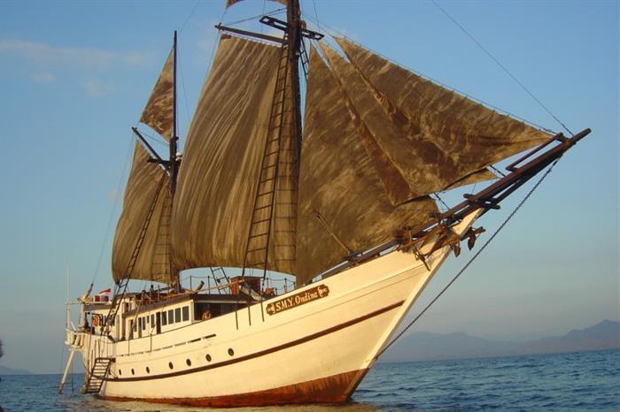 The SMY Ondina in Indonesia.
