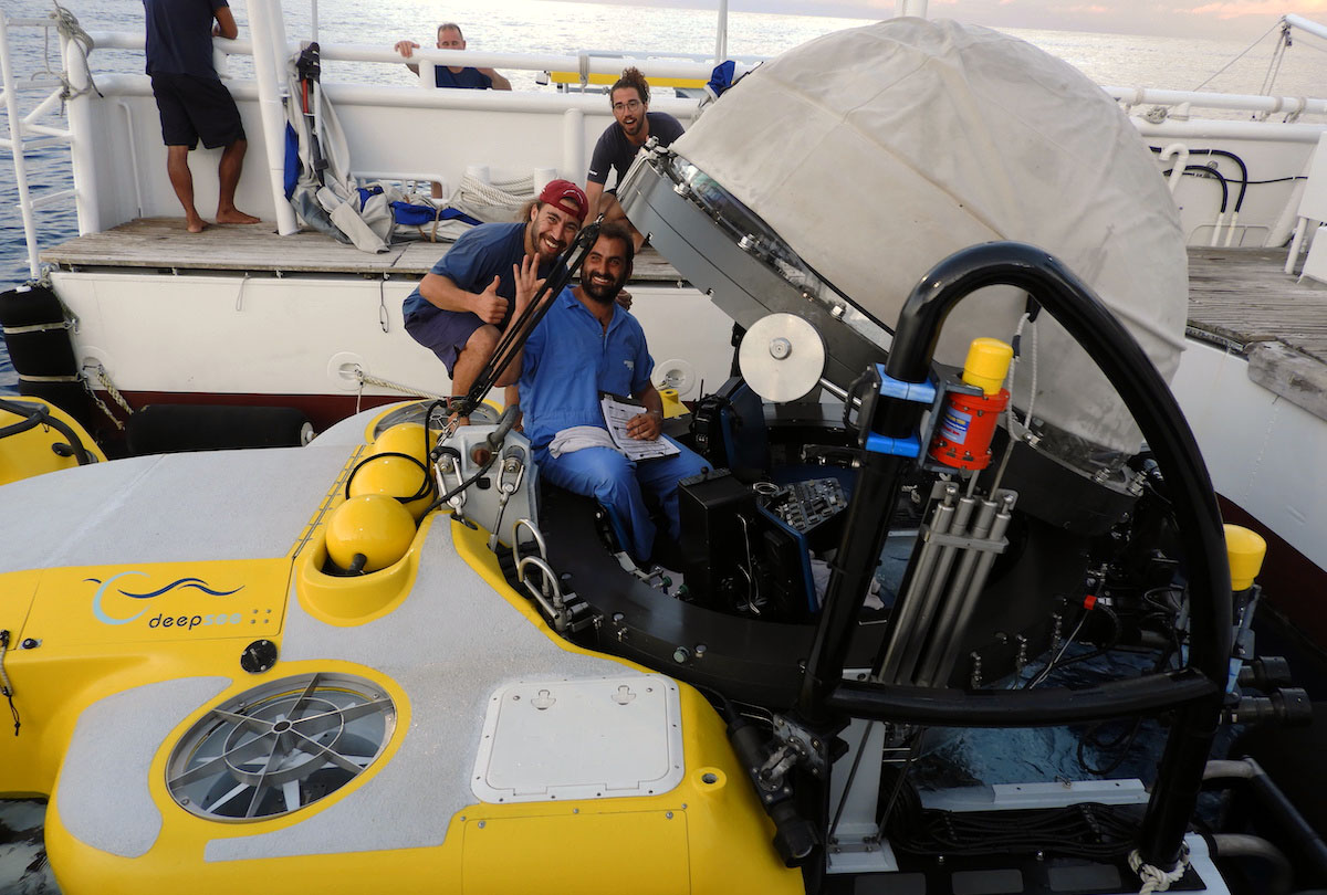 Submersible avec équipage