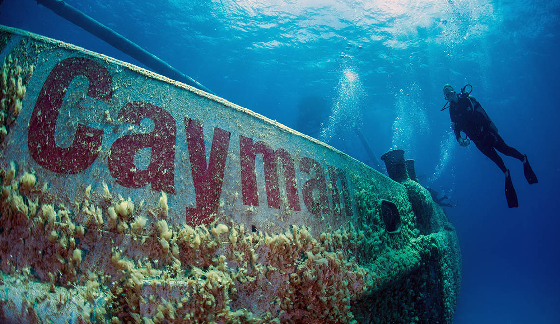 Little Cayman Wreck in Cayman Islands