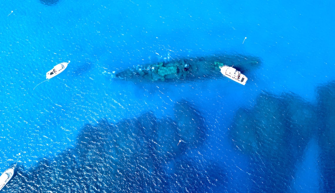 Snorkeling sulla USS Kittiwake