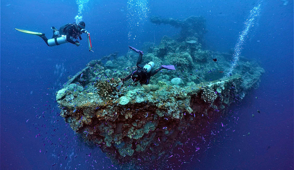 Liveaboards in Fujikawa Maru, Micronesia - LiveAboard.com